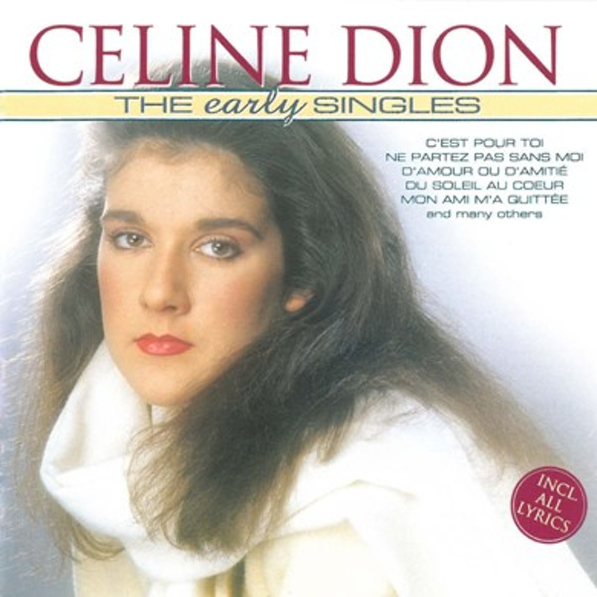 Celine Dion  The Early Singles : Front